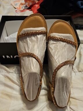 I.N.C. Women's  Beaded Strap Sandals